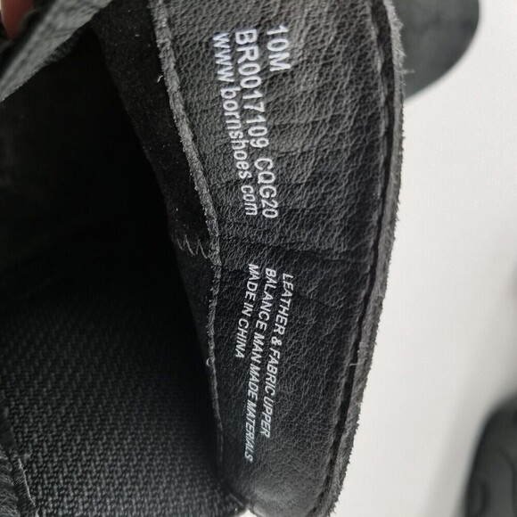 Born Women Black Suede Elaine Heel Ankle Booties 10 - Picture 8 of 8